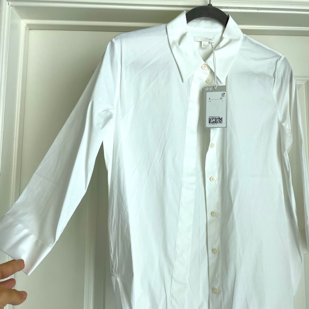 Cos white blouse